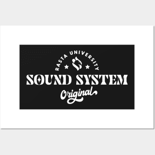 Rasta University Sound System Original Reggae Posters and Art